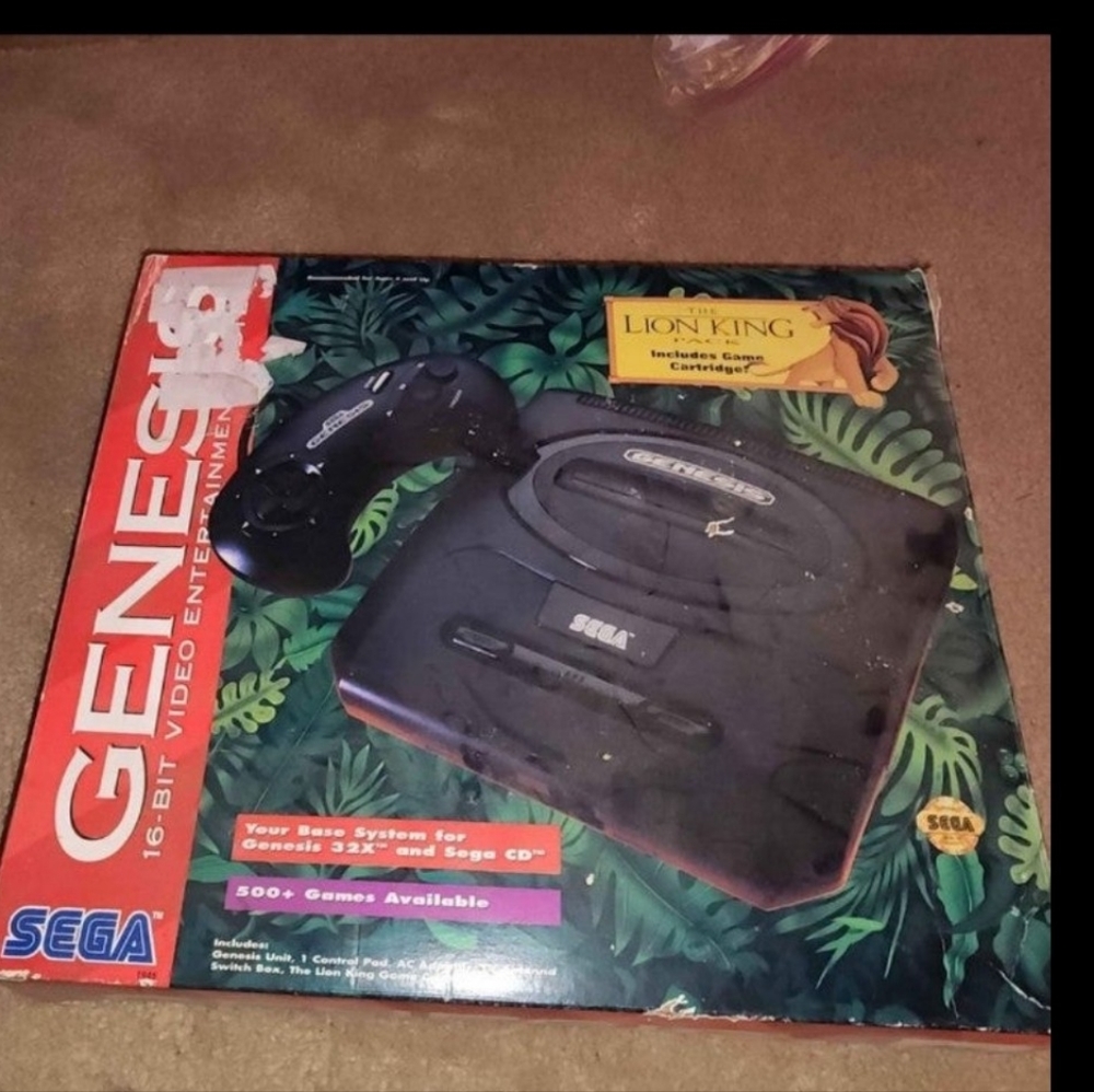 Sega Genesis Console - The Lion KING